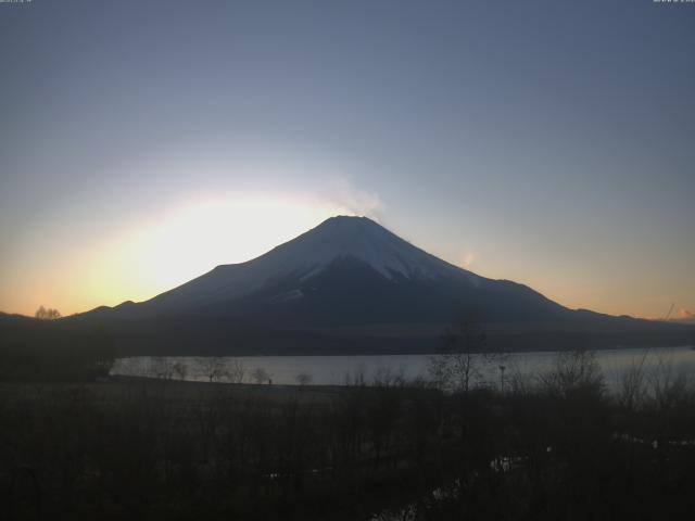 山中湖からの富士山