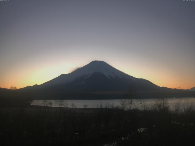 山中湖からの富士山