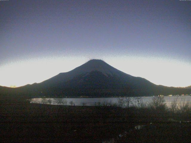 山中湖からの富士山