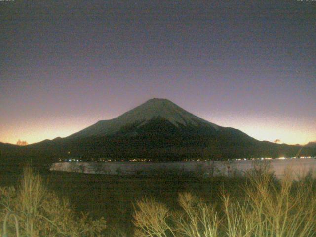 山中湖からの富士山