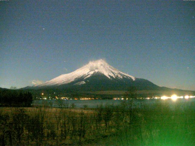 山中湖からの富士山