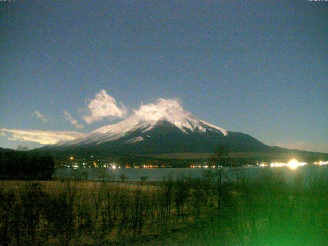 山中湖からの富士山