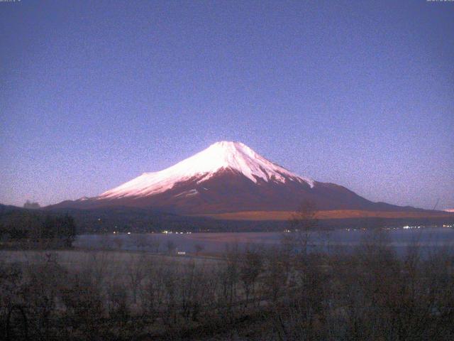 山中湖からの富士山