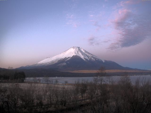 山中湖からの富士山