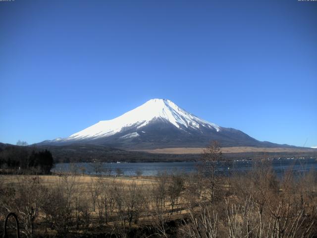 山中湖からの富士山