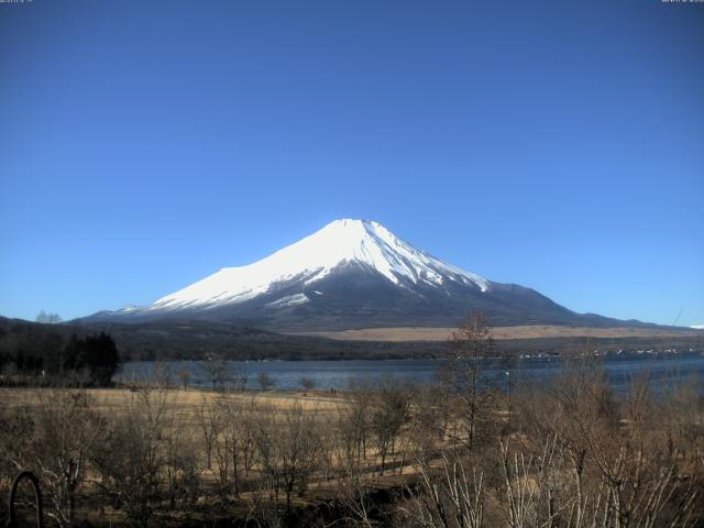 山中湖からの富士山