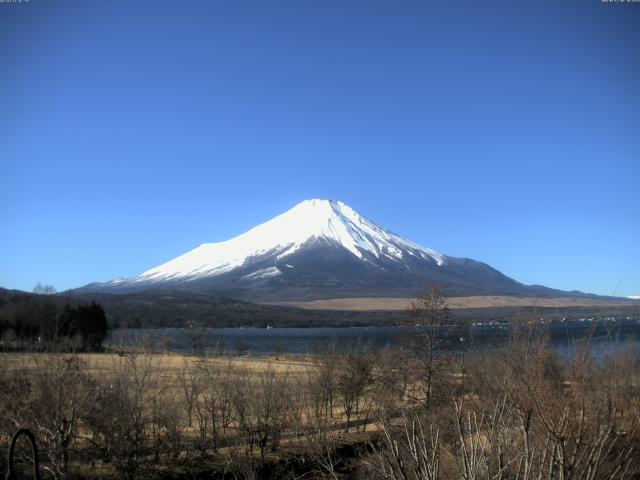 山中湖からの富士山