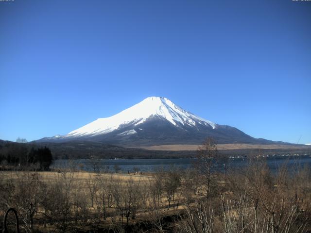 山中湖からの富士山