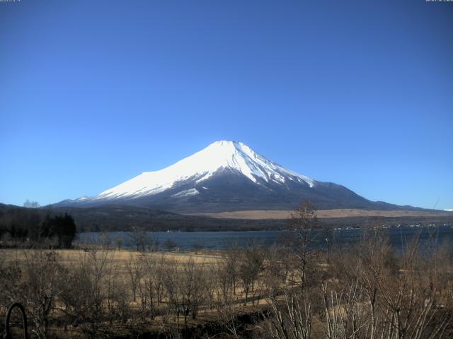 山中湖からの富士山