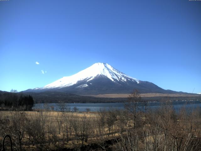 山中湖からの富士山