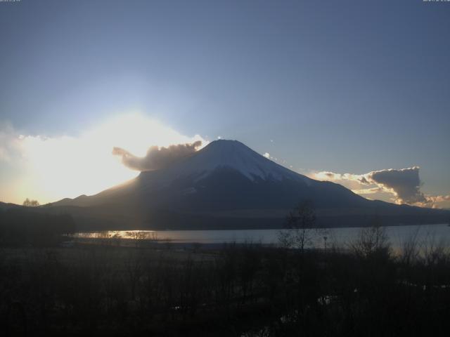 山中湖からの富士山