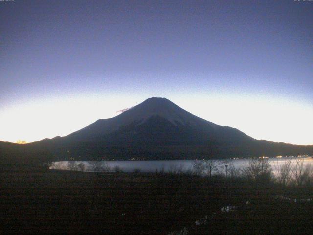 山中湖からの富士山