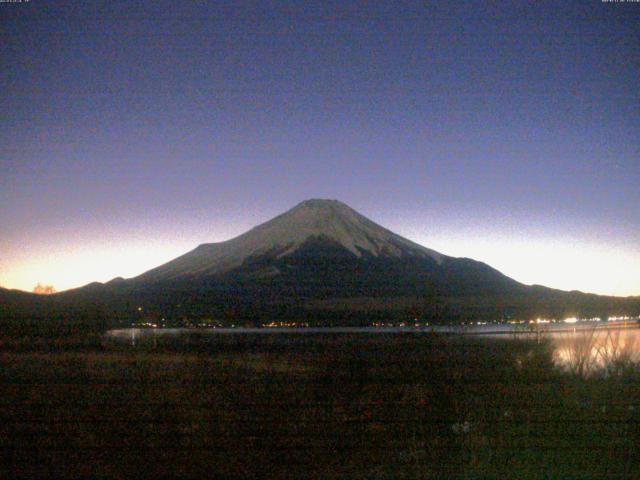 山中湖からの富士山