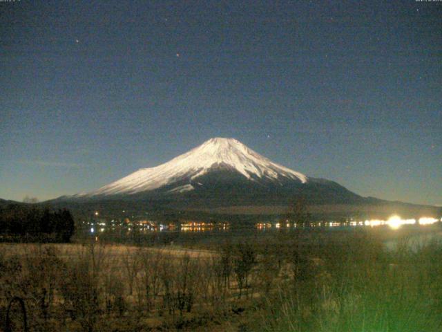 山中湖からの富士山