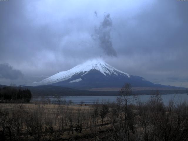 山中湖からの富士山