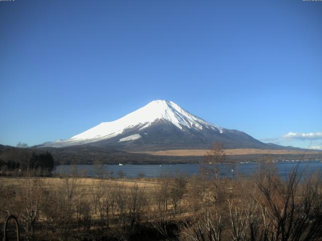 山中湖からの富士山