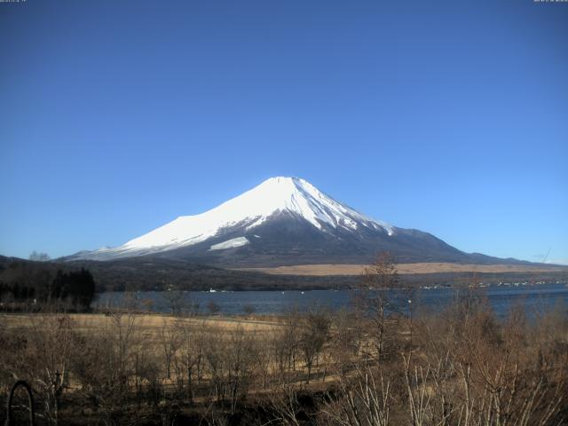 山中湖からの富士山