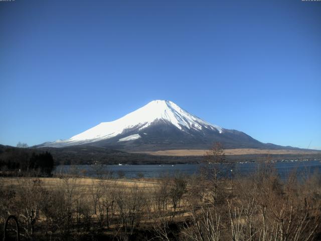 山中湖からの富士山