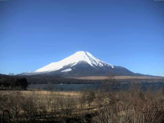 山中湖からの富士山