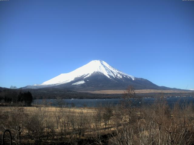 山中湖からの富士山