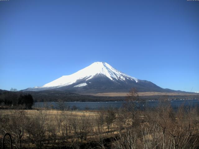 山中湖からの富士山