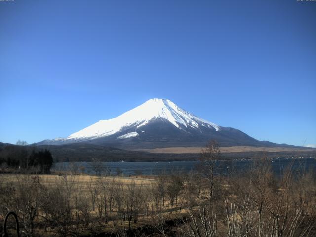 山中湖からの富士山