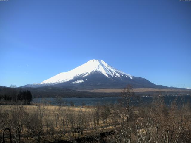 山中湖からの富士山