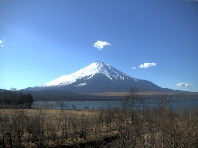 山中湖からの富士山