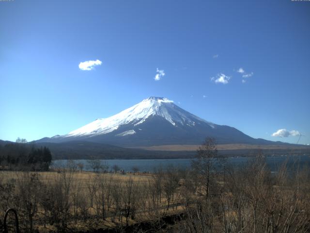 山中湖からの富士山