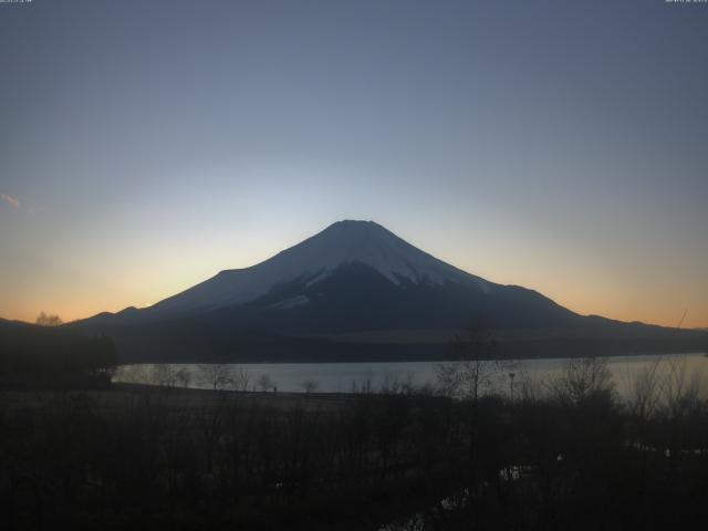 山中湖からの富士山