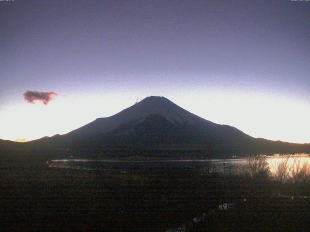 山中湖からの富士山