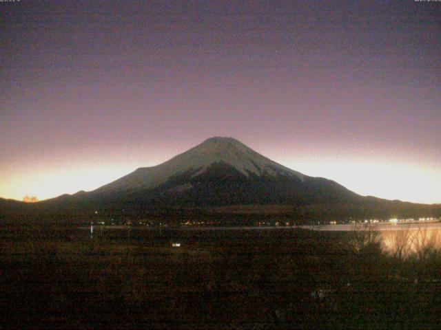 山中湖からの富士山