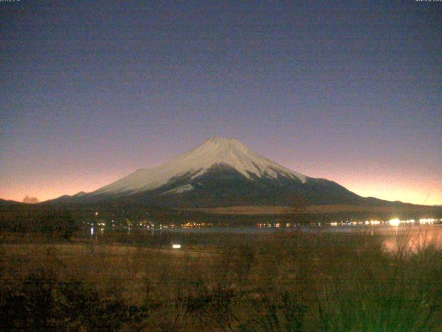 山中湖からの富士山