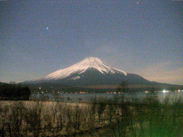 山中湖からの富士山