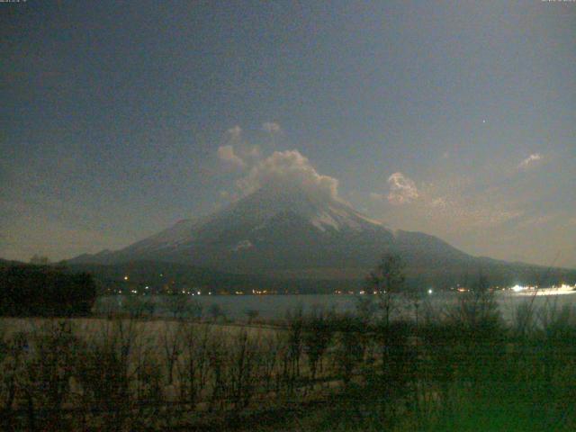 山中湖からの富士山