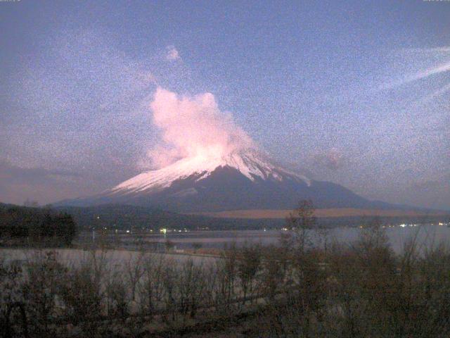 山中湖からの富士山