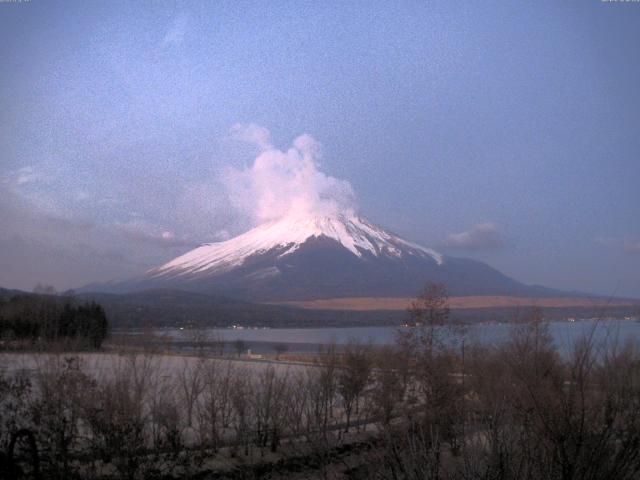 山中湖からの富士山