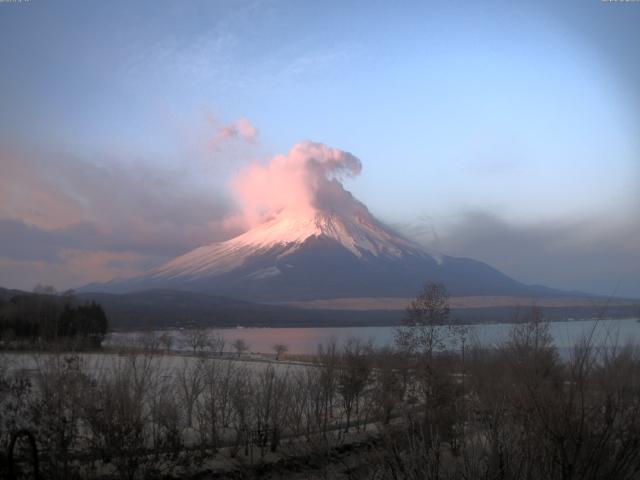 山中湖からの富士山