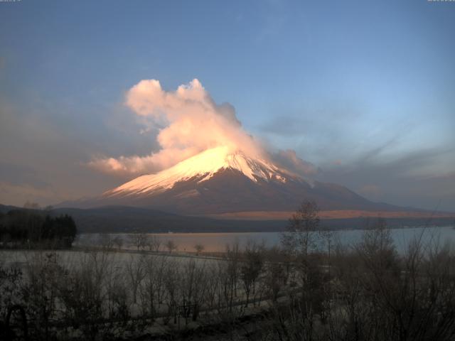 山中湖からの富士山