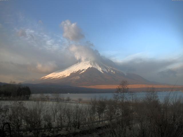 山中湖からの富士山