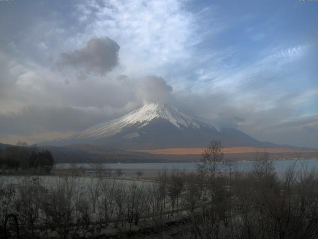 山中湖からの富士山