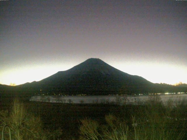 山中湖からの富士山