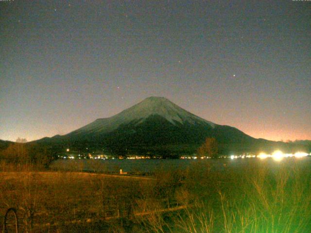 山中湖からの富士山