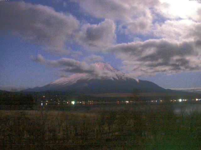 山中湖からの富士山