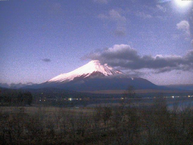 山中湖からの富士山