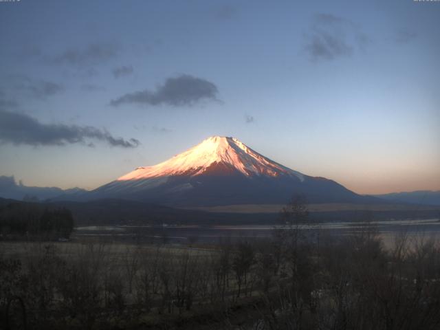 山中湖からの富士山