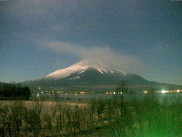 山中湖からの富士山