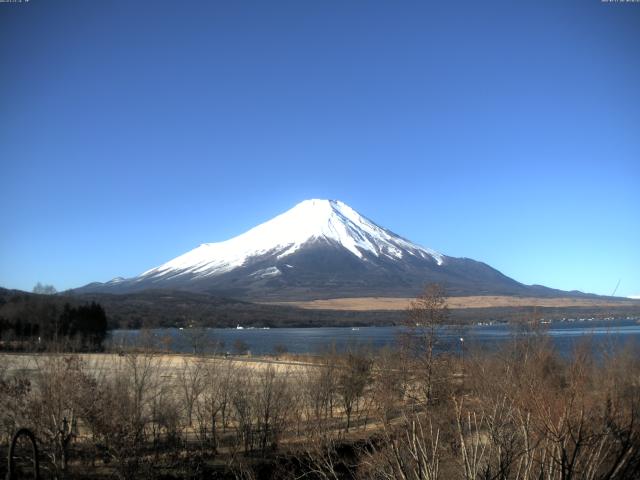 山中湖からの富士山