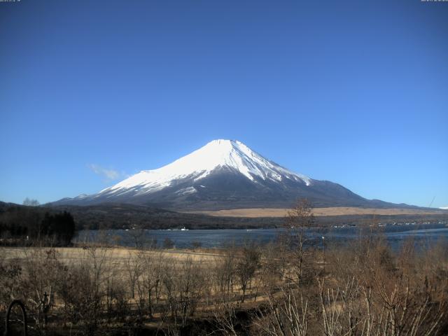 山中湖からの富士山