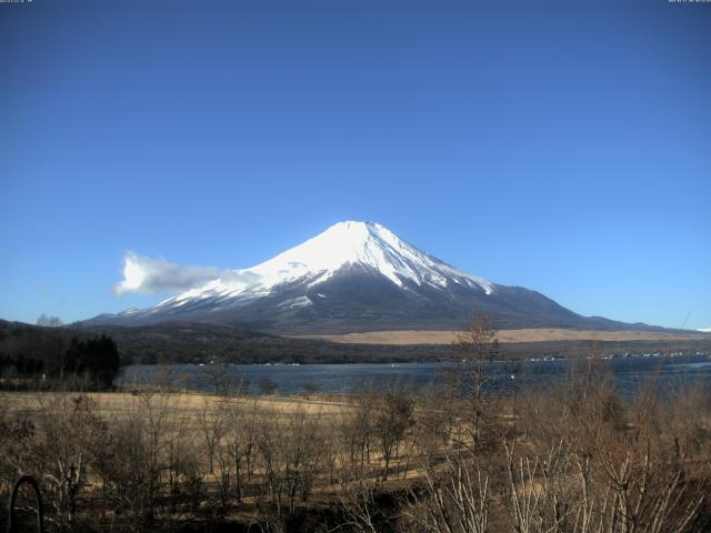 山中湖からの富士山